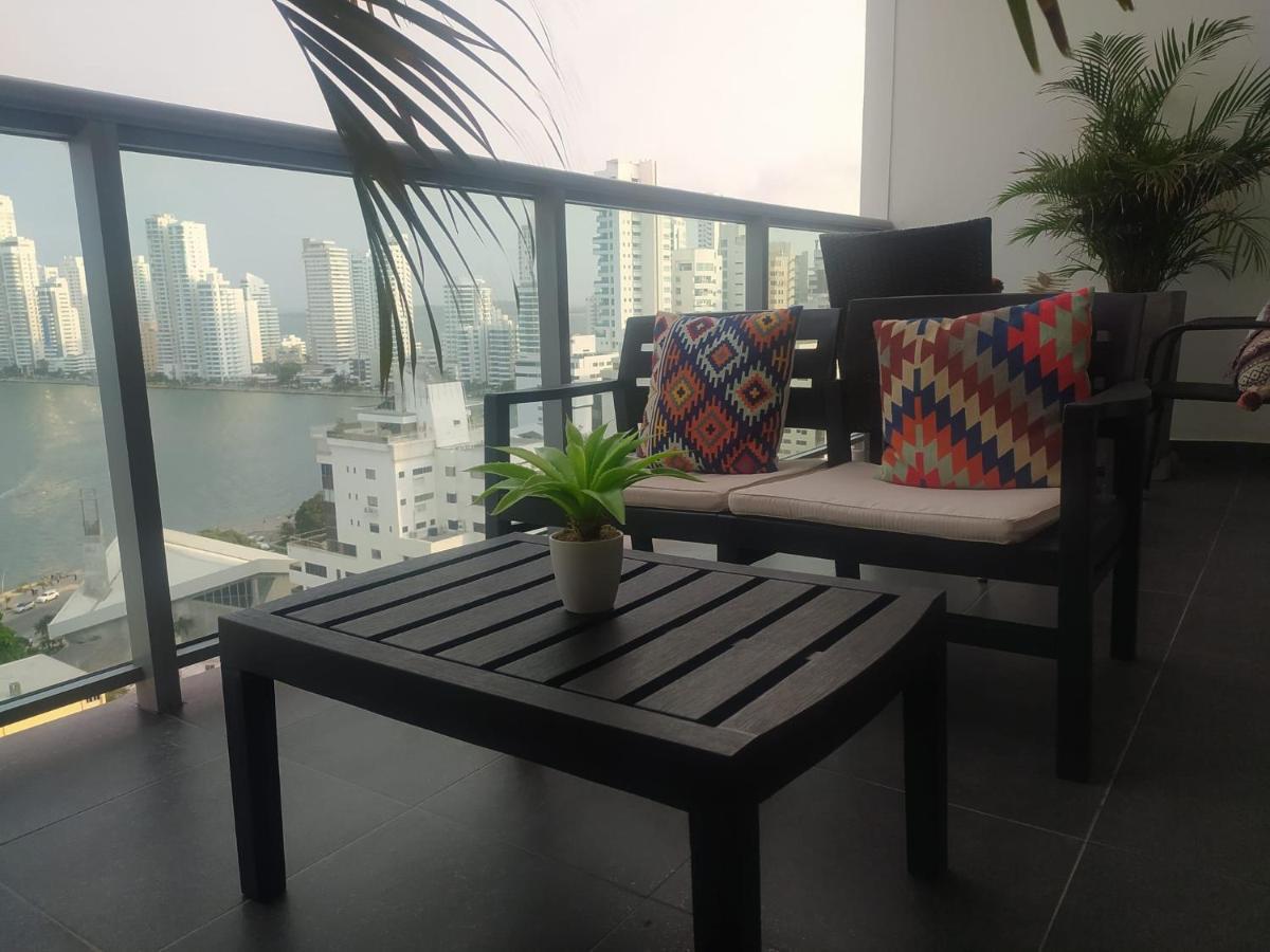 Lujoso Apartamento En Bocagrande Cartagena Exteriér fotografie